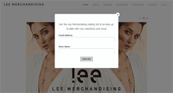 Desktop Screenshot of lee-merchandising.com.au