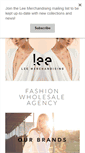 Mobile Screenshot of lee-merchandising.com.au